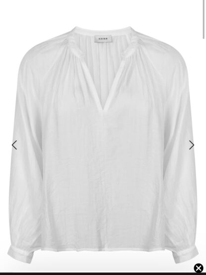 Aaiko - Alanza Shine Blouse White