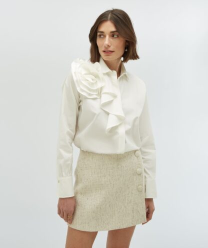 Josh V Blouse Brisa Off White - Afbeelding 2